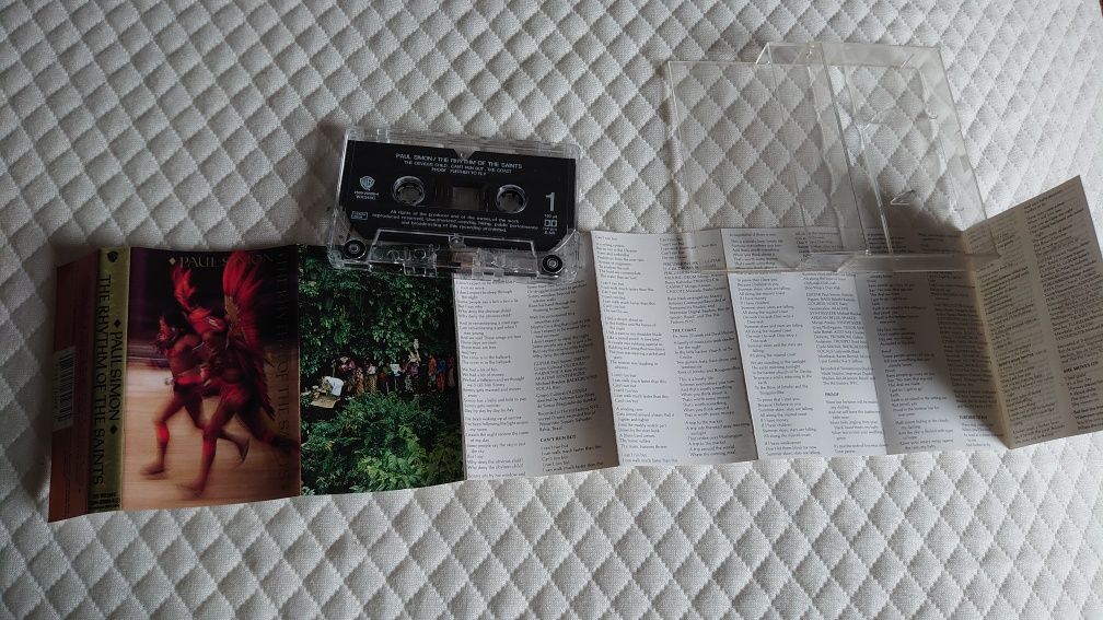 Paul Simon The Rythm Of The Saints kaseta audio magnetofonowa