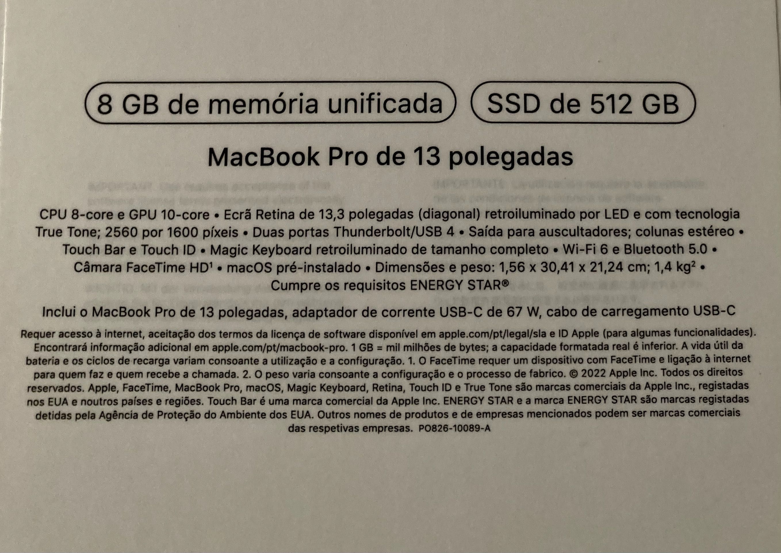Apple MacBook Pro  (13", M2 2022)