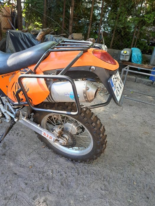 Ktm lc4 640 adventure r Zamiana