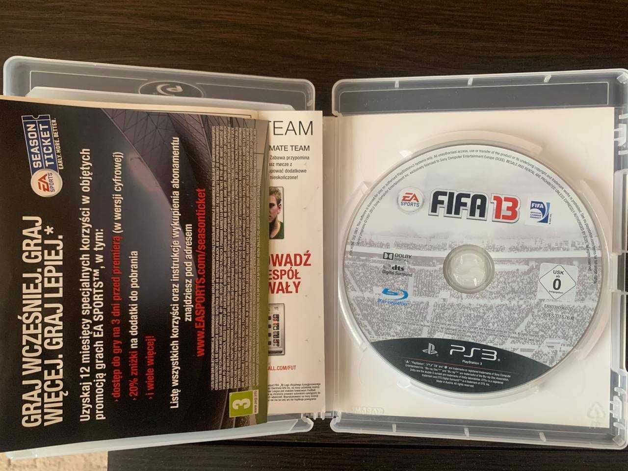 PS3 игра Fifa 13