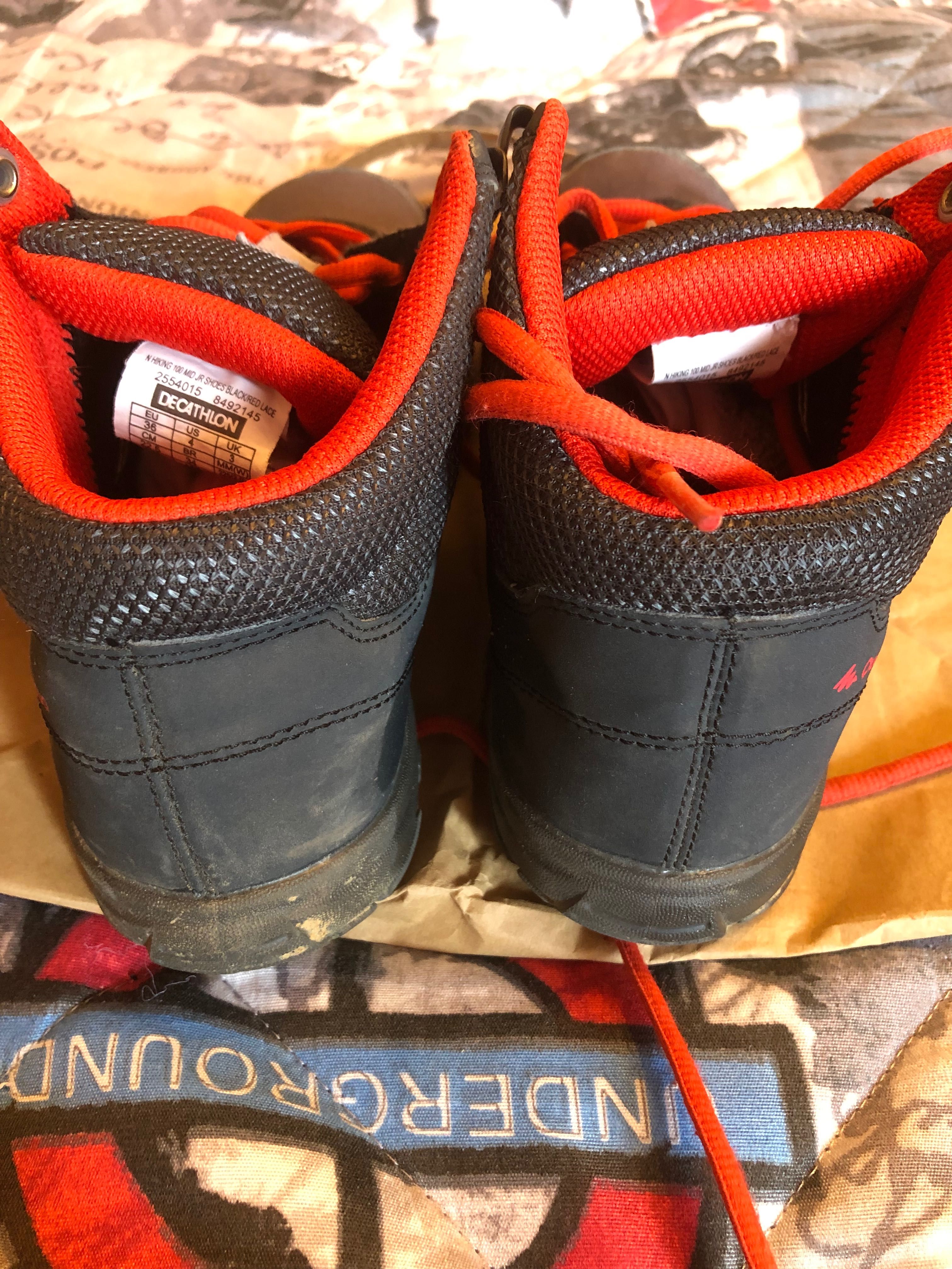Buty turystyczne trzewiki trekking r. 36 22,5cm Quechua Decathlon