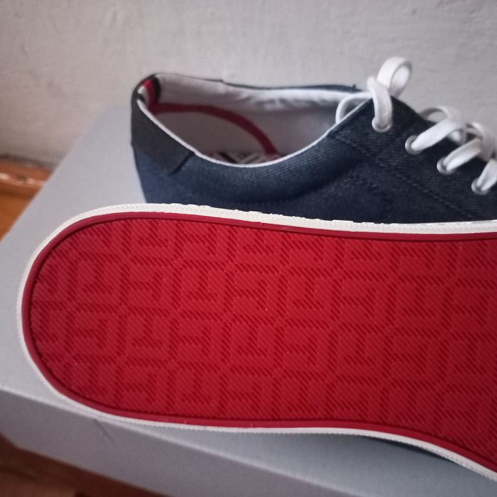 Nowe tommy hilfiger sneakersy jeansowe męskie rozmiar 42