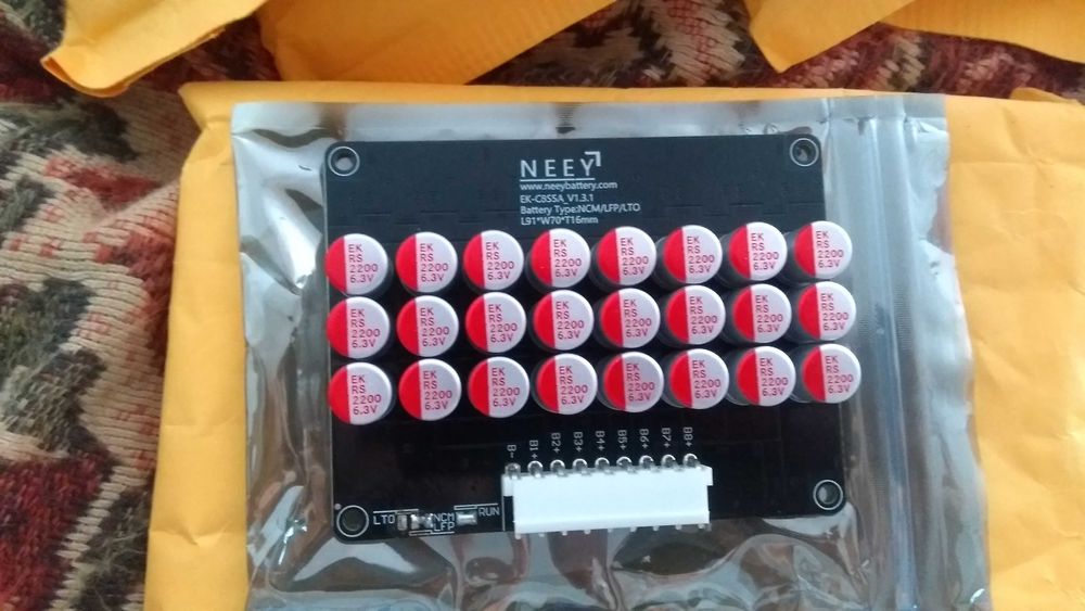 Балансир активный neey 3s 4s 6s 8s 21s для аккумуляторов lto lfp mnc