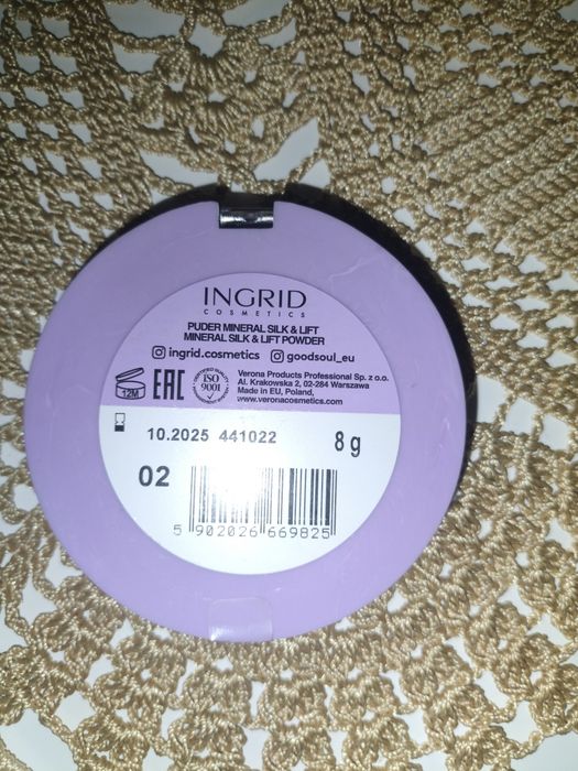 Puder Ingrid 02 silk & lift cashmere powder