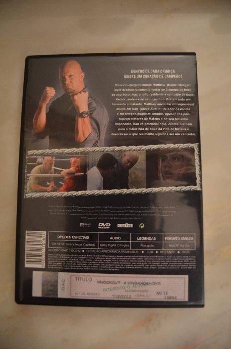 DVD original "Knockout - a Vingança"