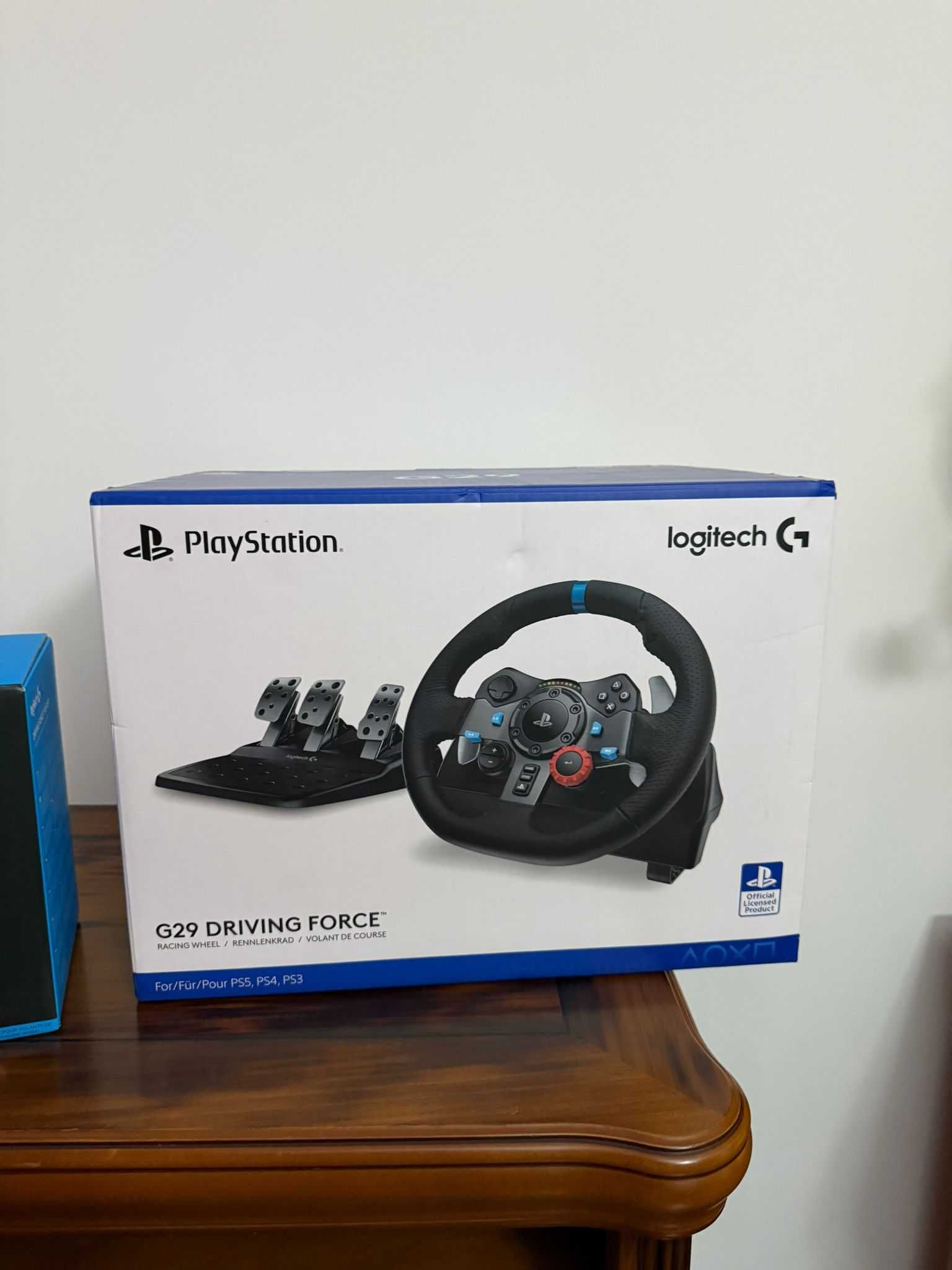 Logitech g29 mais caixa de velocidades