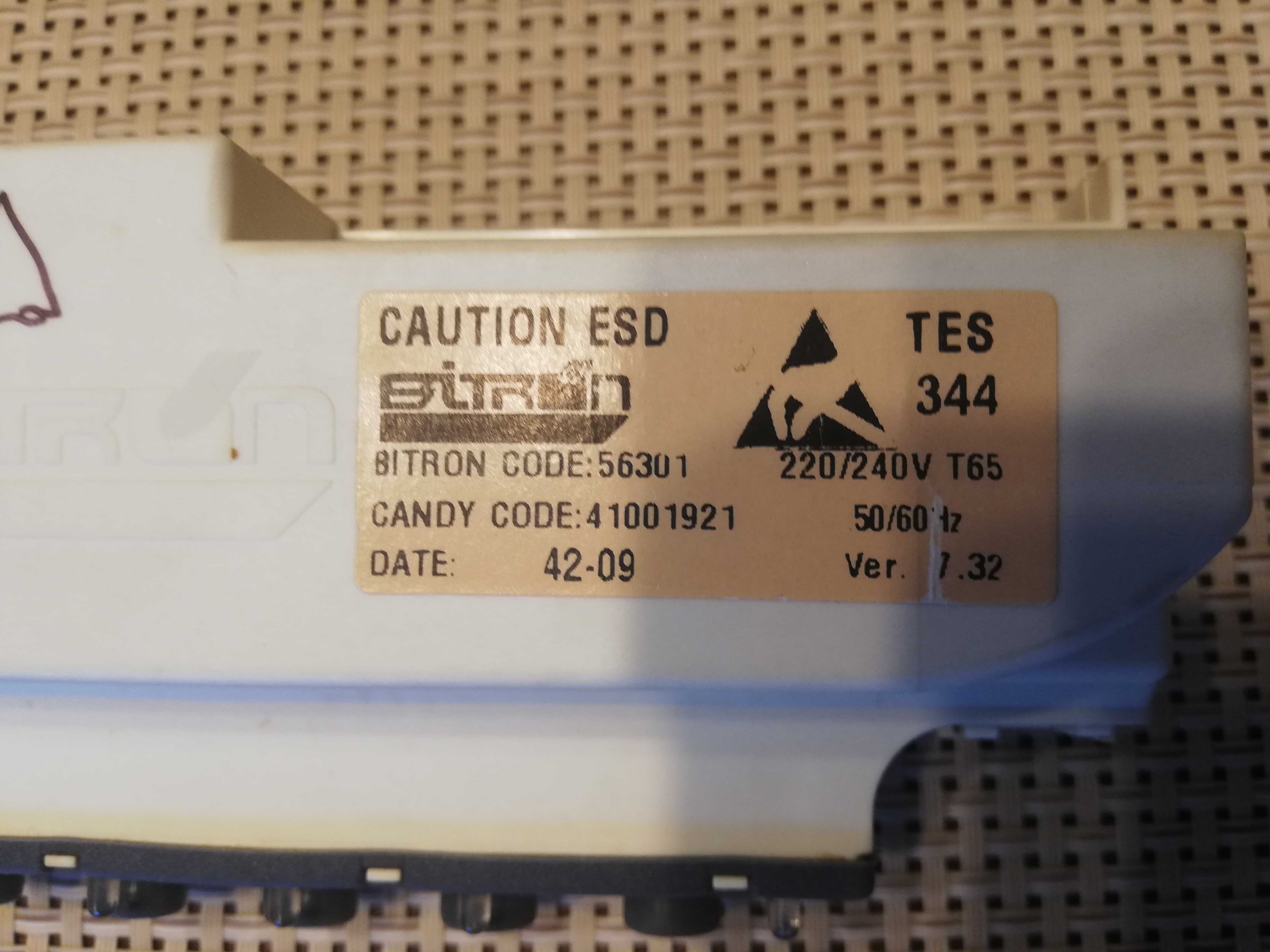 Programator zmywarki- Candy DFI 95T-Moduł sterujący