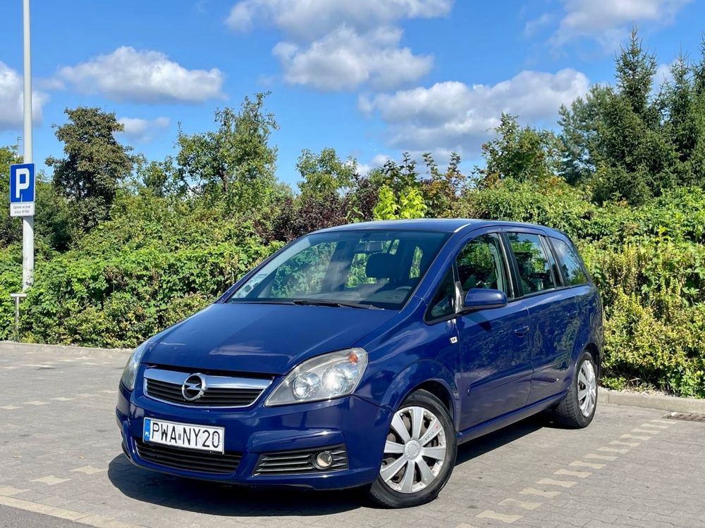 Opel Zafira 1.9d // Automat // Klima // 7 Osób // Skóra // Zamiana