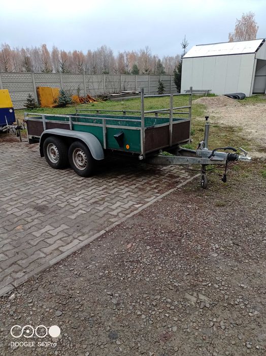 Przyczepa Hapert Tandem 2t DMC z dokumentami Sprawna! Tanio! Warto!