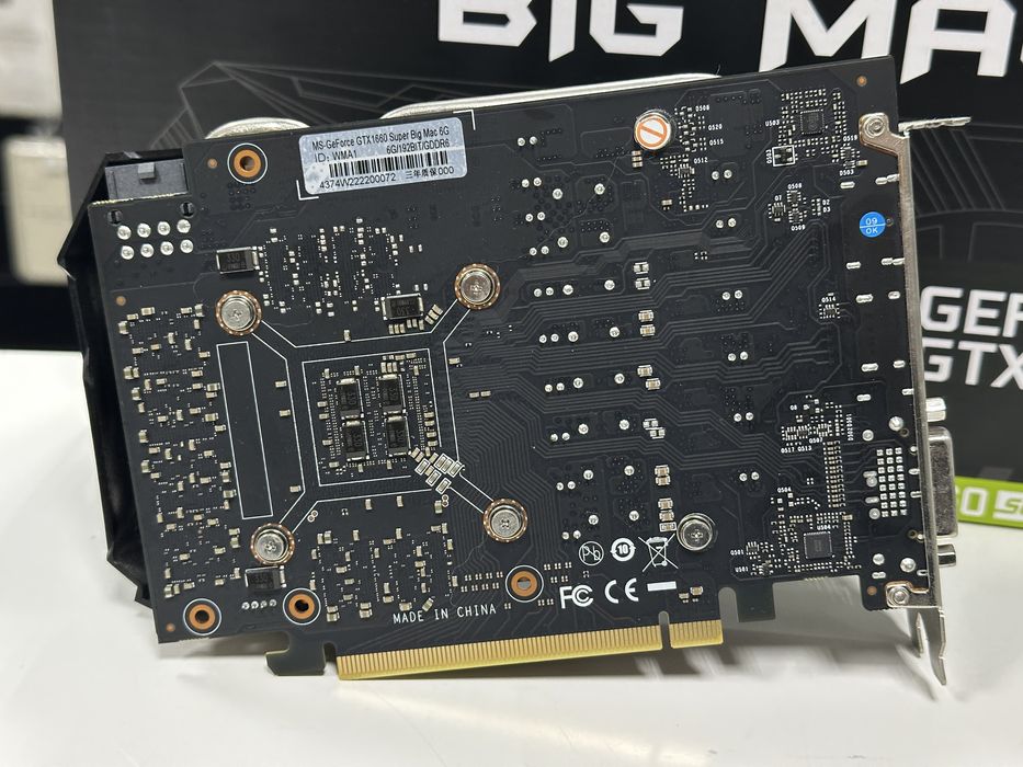 Nvidia GTX 1660 Super 6GB GDDR6