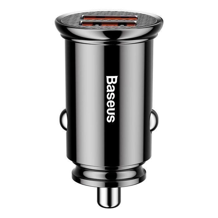 Baseus ładowarka samochodowa 2x USB QC3.0 QC 3.0 SCP AFC 30W