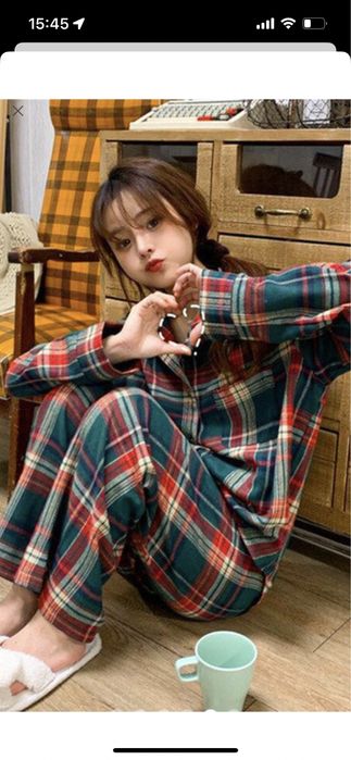 пижама в клітинку М -ка