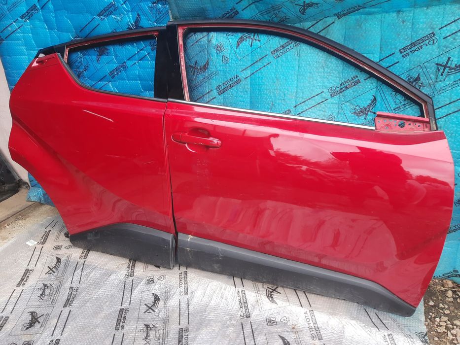 Drzwi przednie przod tylne tyl prawe TOYOTA CHR C-HR kolor 3U5