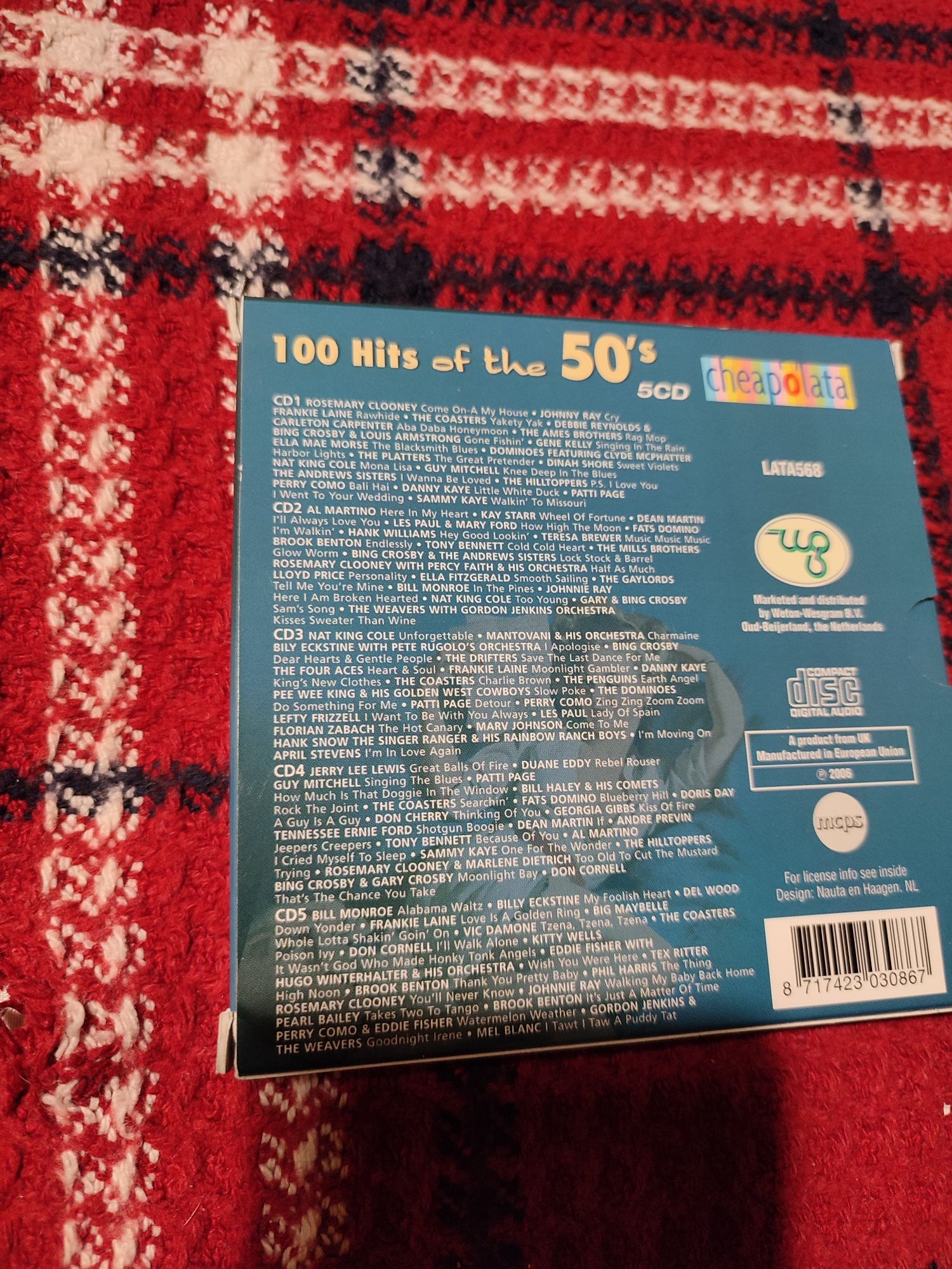 100 hits of the 50's HITY LAT 50 płyty CD