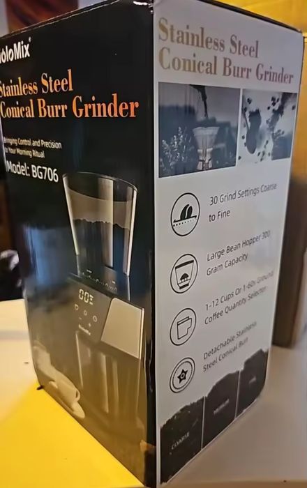 Moedor de café elétrico automático BioloMix