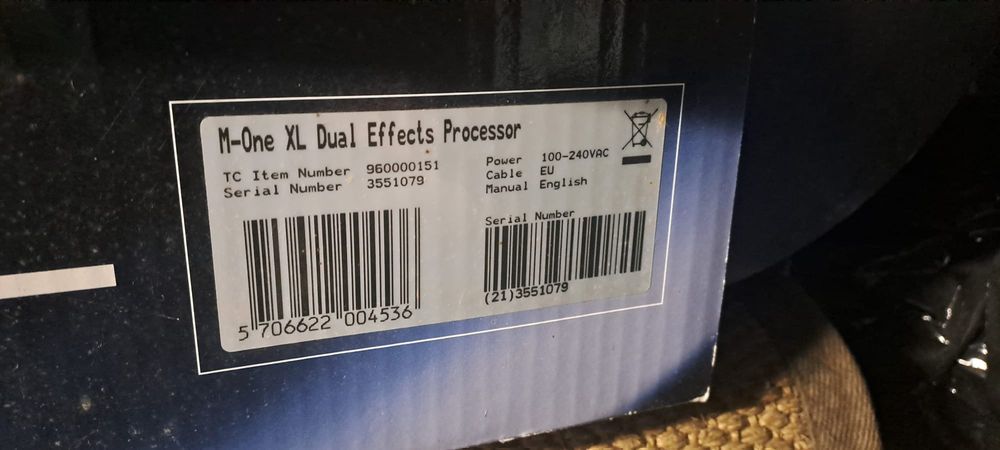 TC electronic M-ONE XL procesor efektów