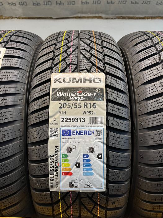 Opony zimowe 205/55R16 KUMHO