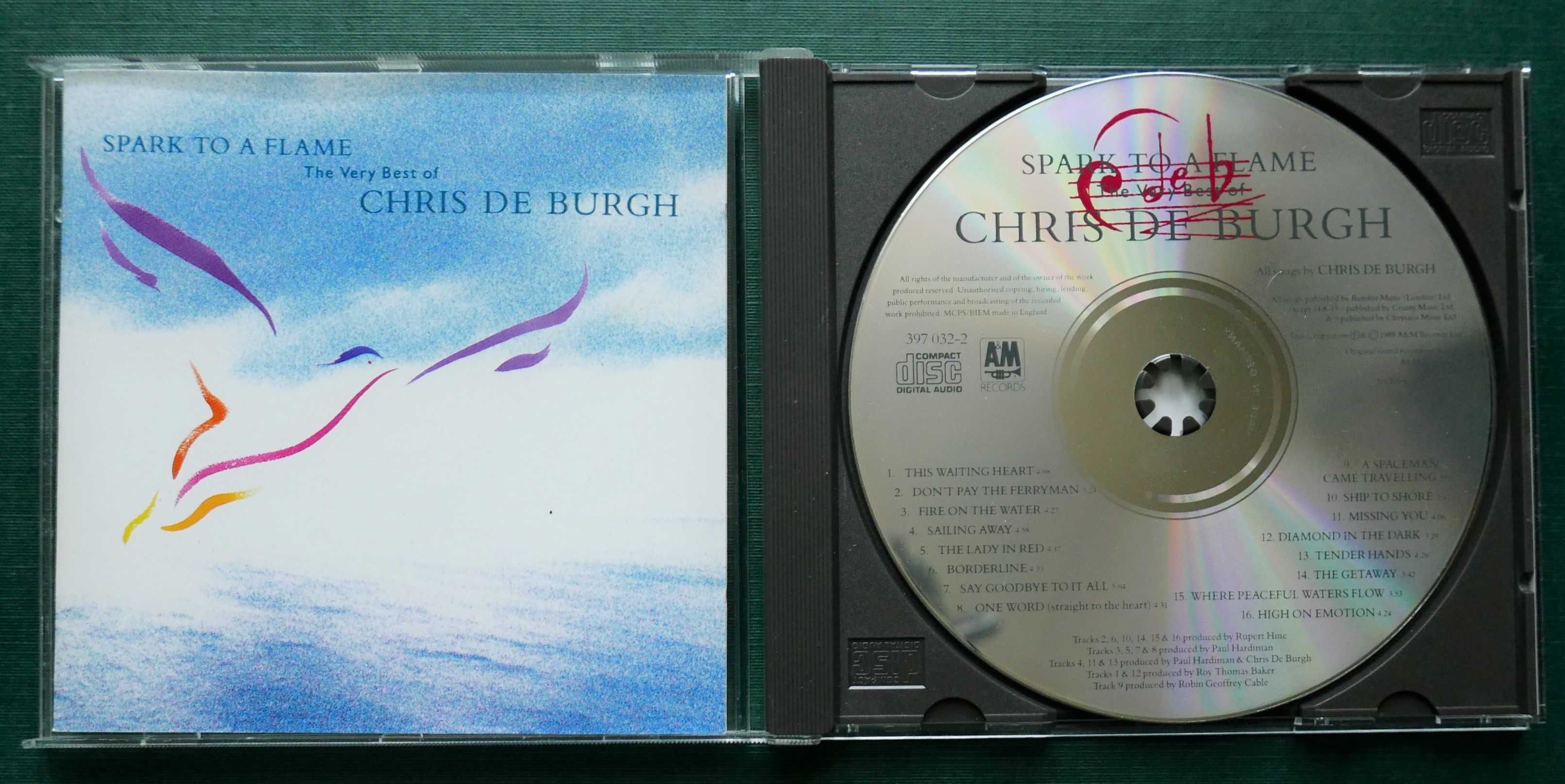 CHRIS DE BURGE - Spark to Flame/The Very Best of (plyta CD)
