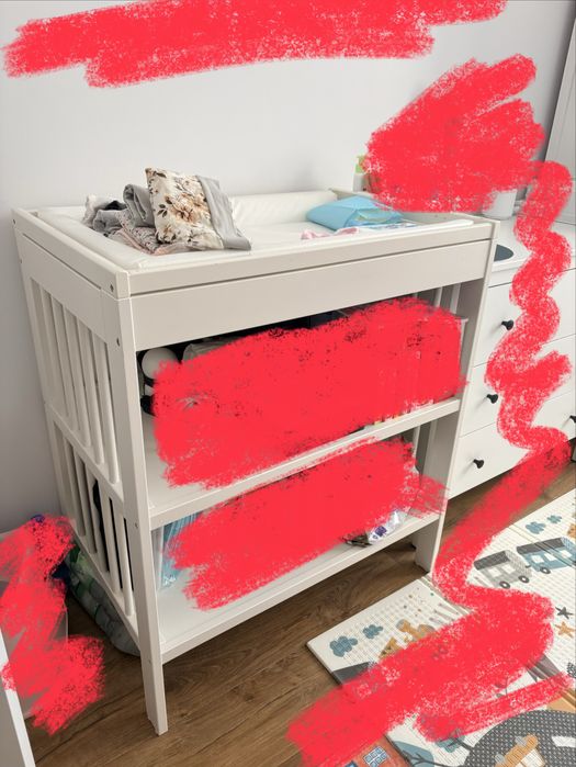 Przewijak Ikea z matą