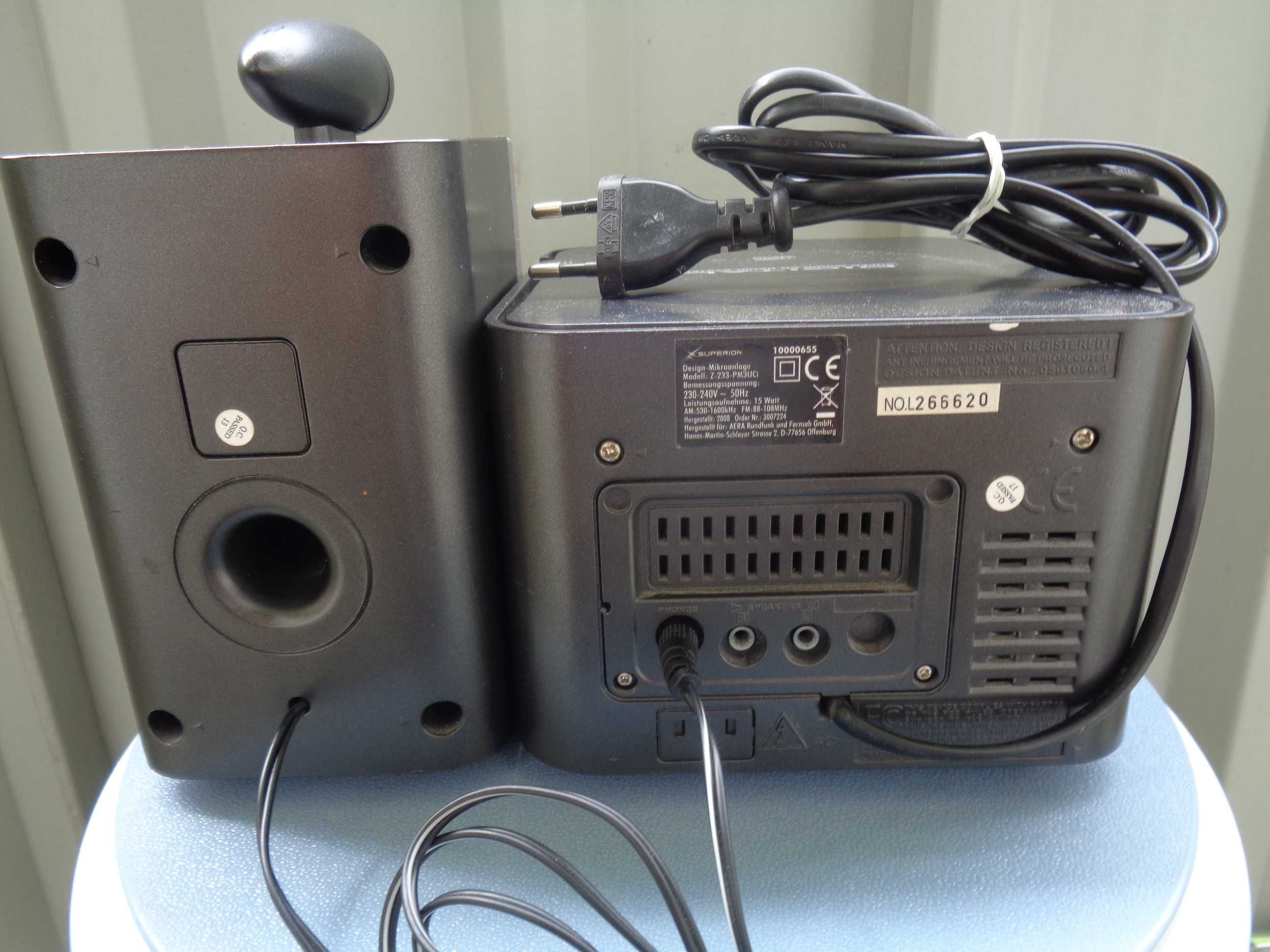 SUPERIOR DIGITAL micro radio system CD