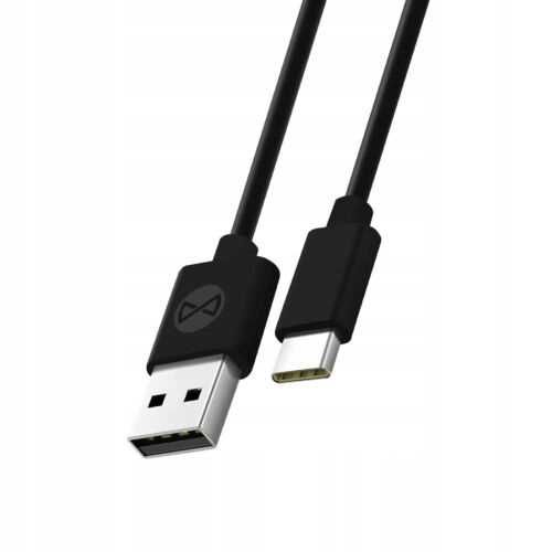 Forever kabel USB - USB Typ C 1m 3A czarny