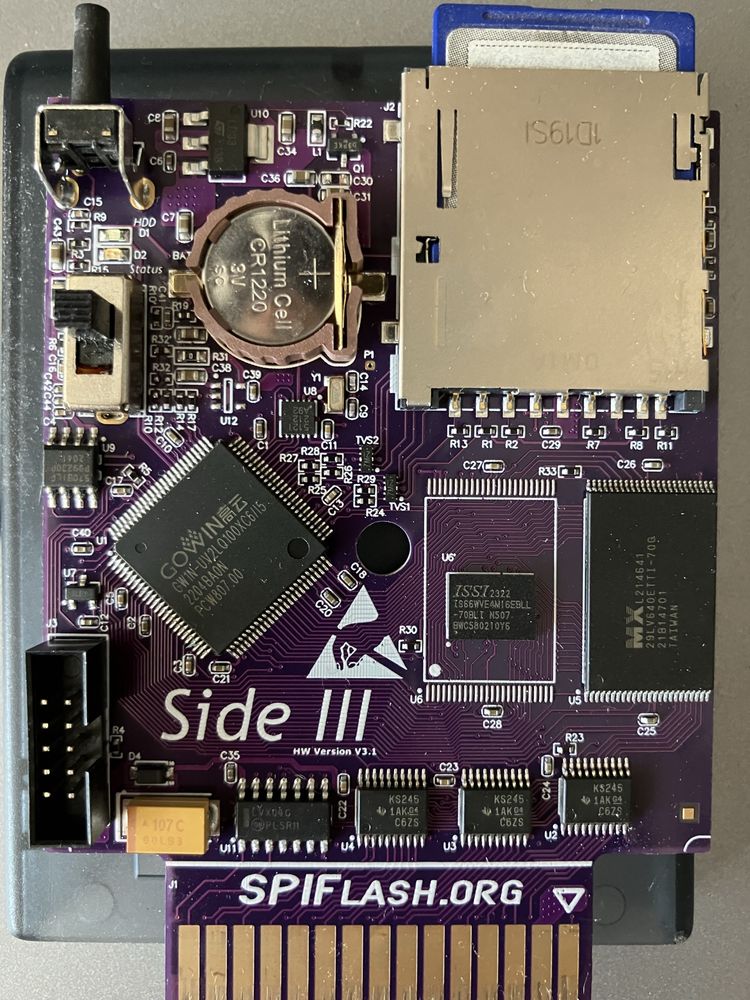 Atari XE - SIDE3 cartridge FJC FIRMWARE