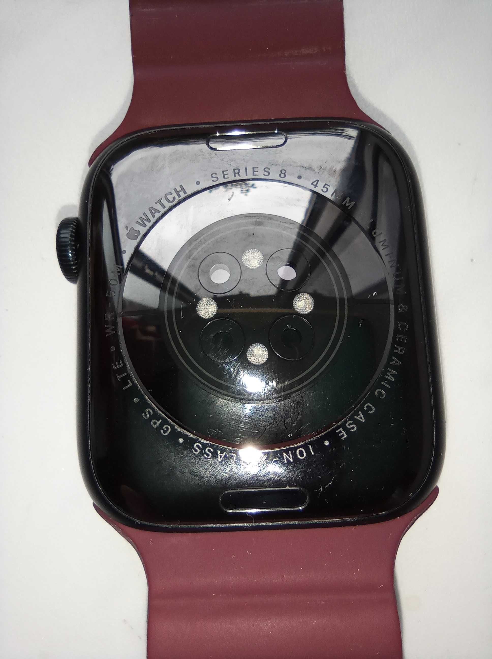 Смарт годинник Apple Watch 8, заблокований на iCloud