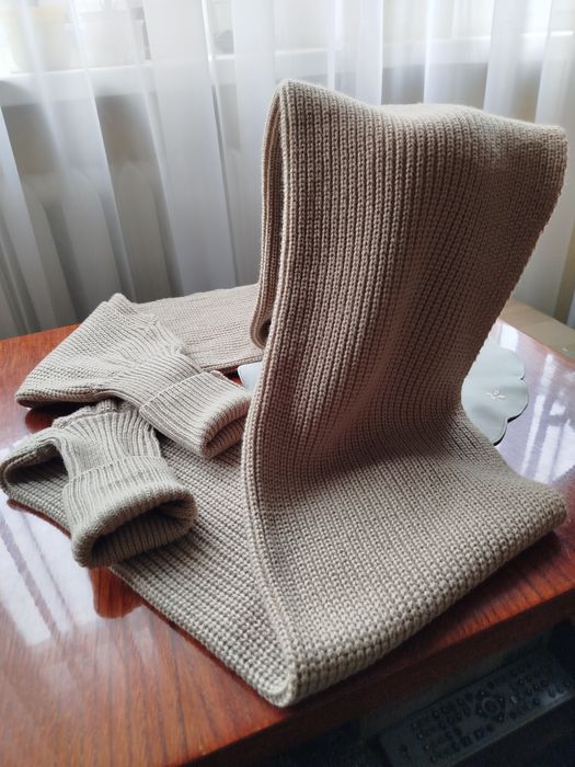 Шапка шарф палантін  женская  р.  57, 58, 59 шапка жіноча.