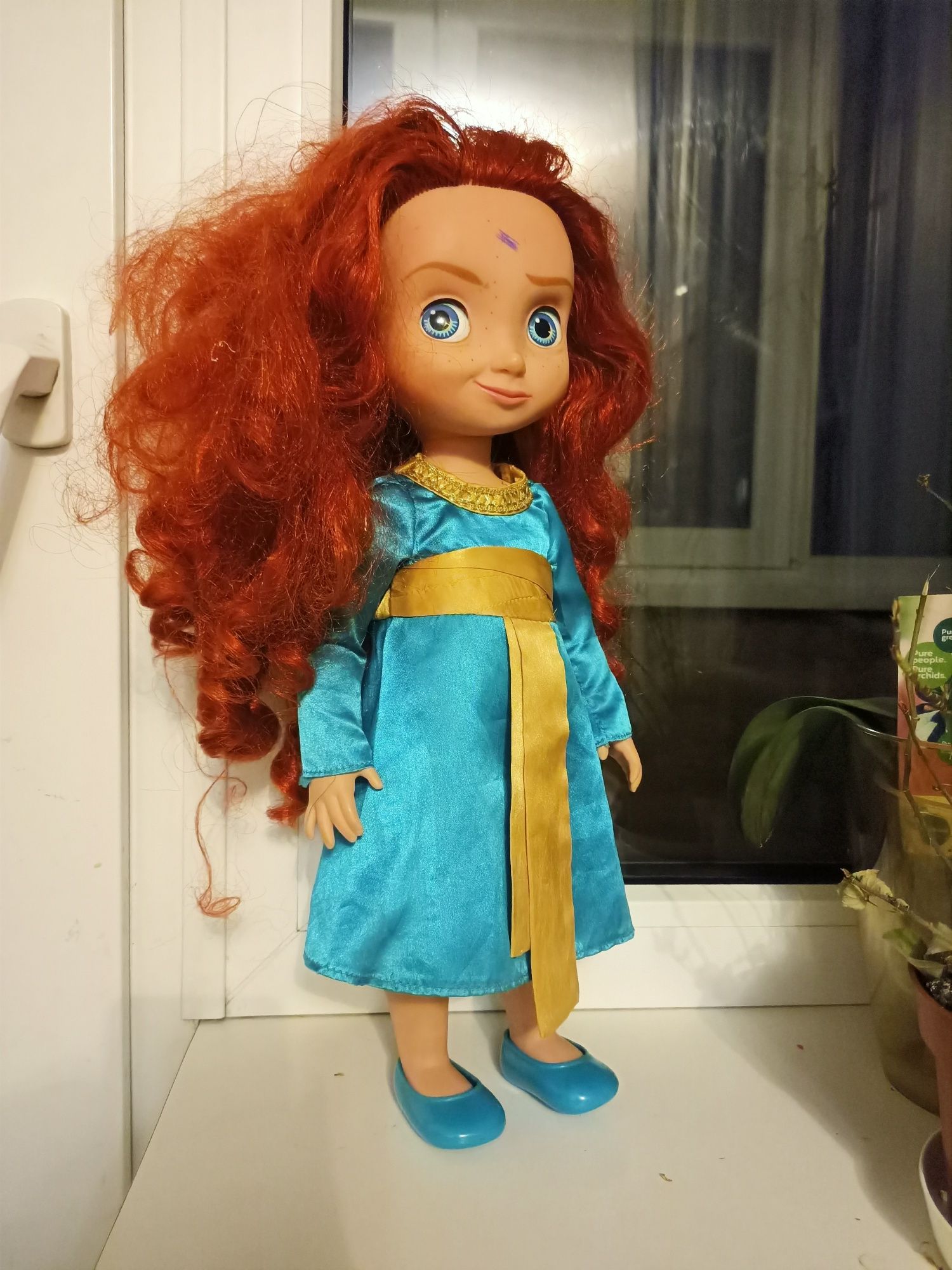 Кукла из "Храброе сердце" Мерида