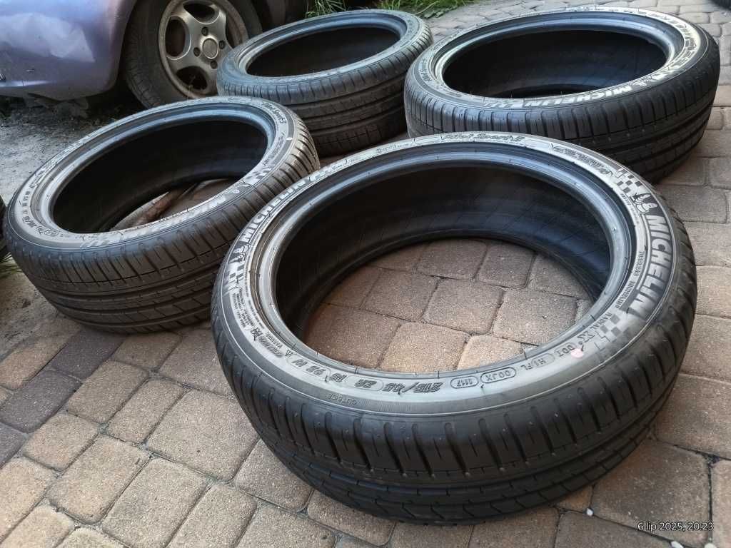 NOWE 215/45 R18 93W 4Opony MICHELIN Pilot Sport3 ExtraLoad RIM-Pro~8mm