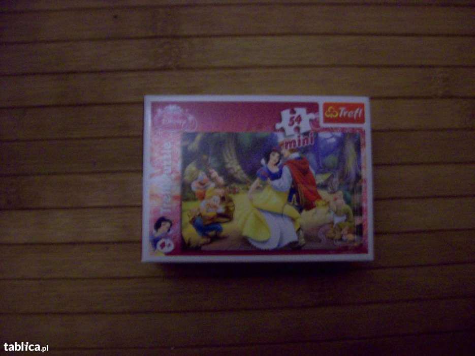 Mini puzzle Trefl 54 el. Walt Disney różne wzory 20x13cm