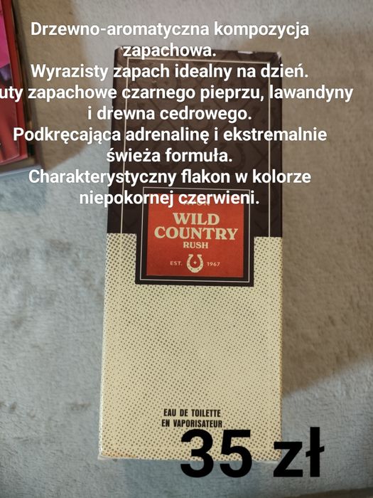 Męska woda toaletowa Wild Country Rush