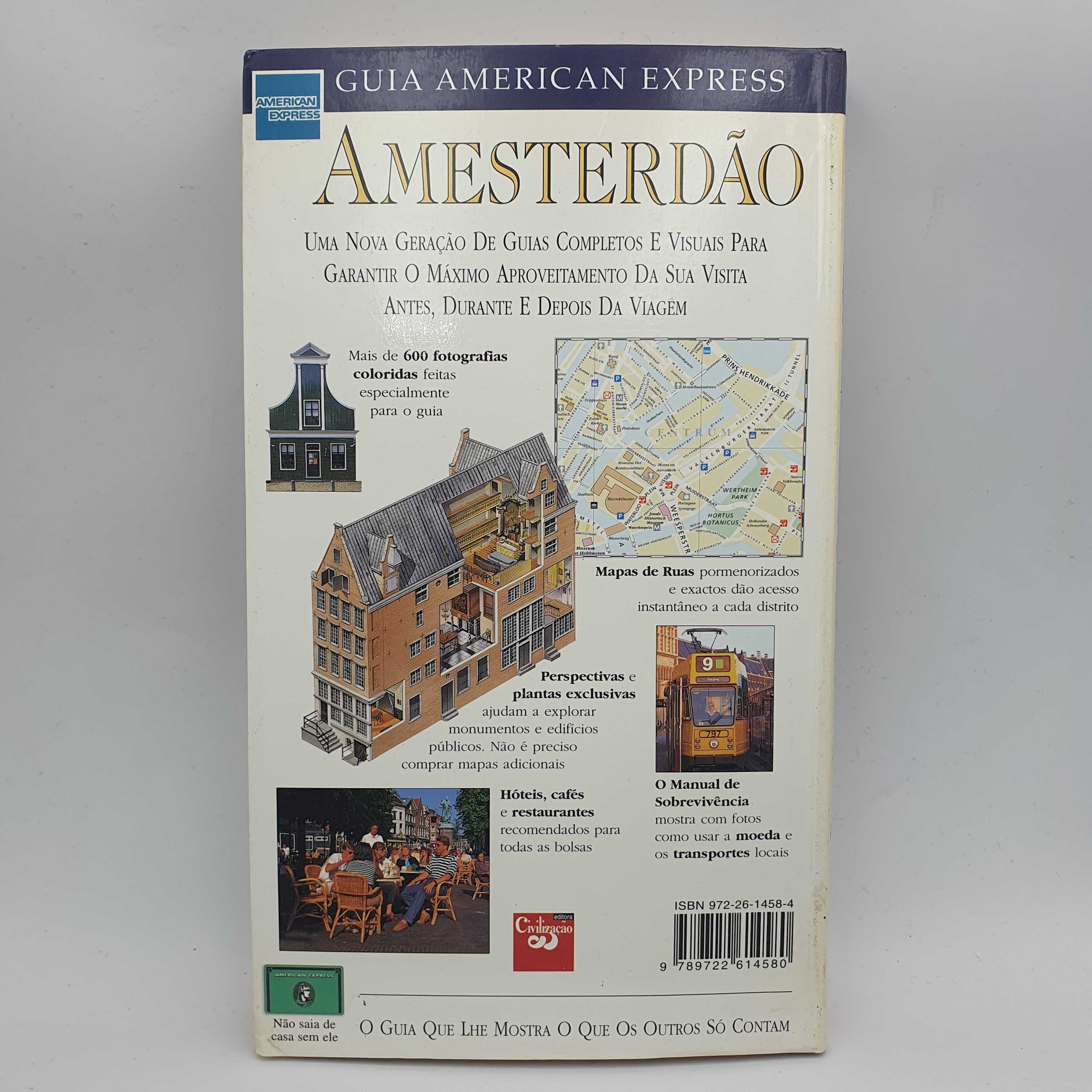 Livro - Guia American Express: Amesterdão -PAR4-SITE