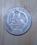 Moeda 8 reales República Mexicana 1893