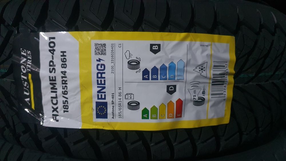 185/65 R14 NOWE opony całoroczne Austone ! 4 sztuki !