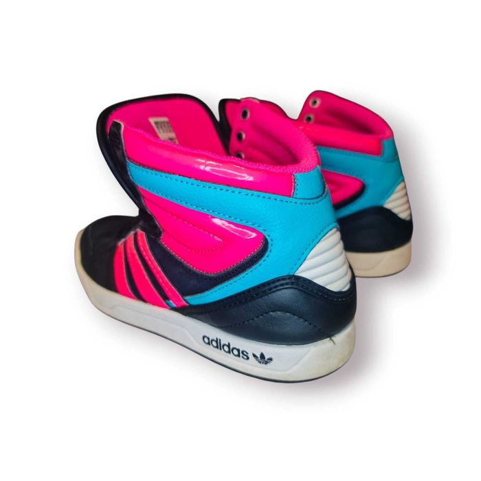 Sapatilhas Adidas Originals Top Ten Hi Sleek – Preto/Rosa/Azul