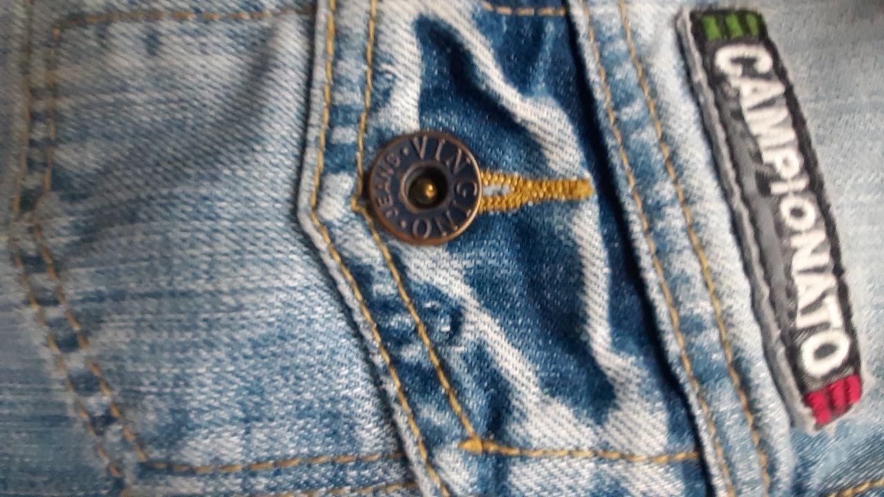 VINGINO Zalando Vintage przejściowa  kurtka jeans 122 oryginal. Dla m