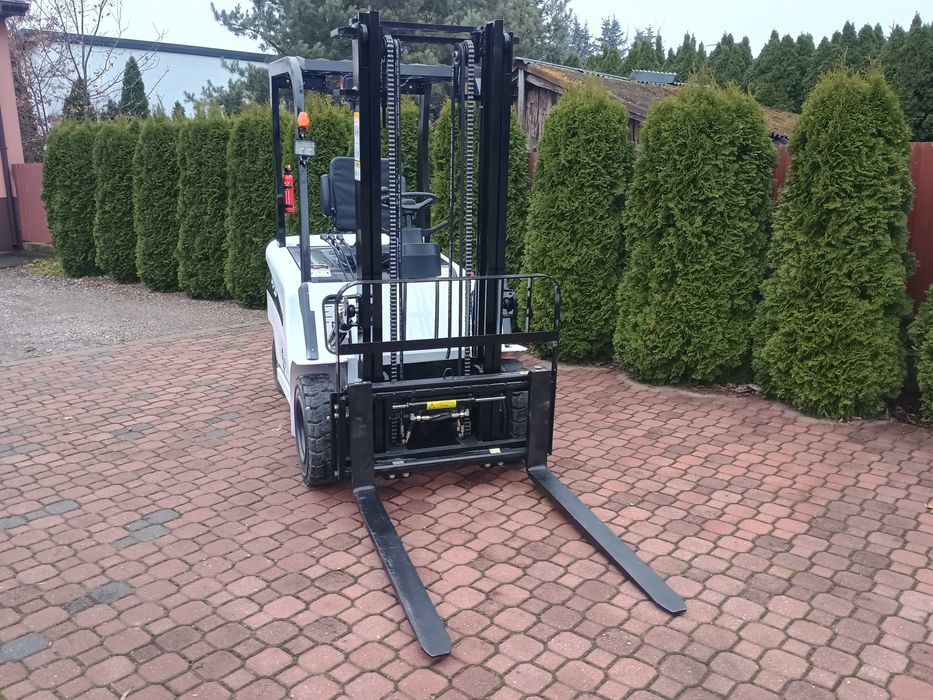 Nowy wózek widłowy elektryczny 2T 3m, przesuw boczny