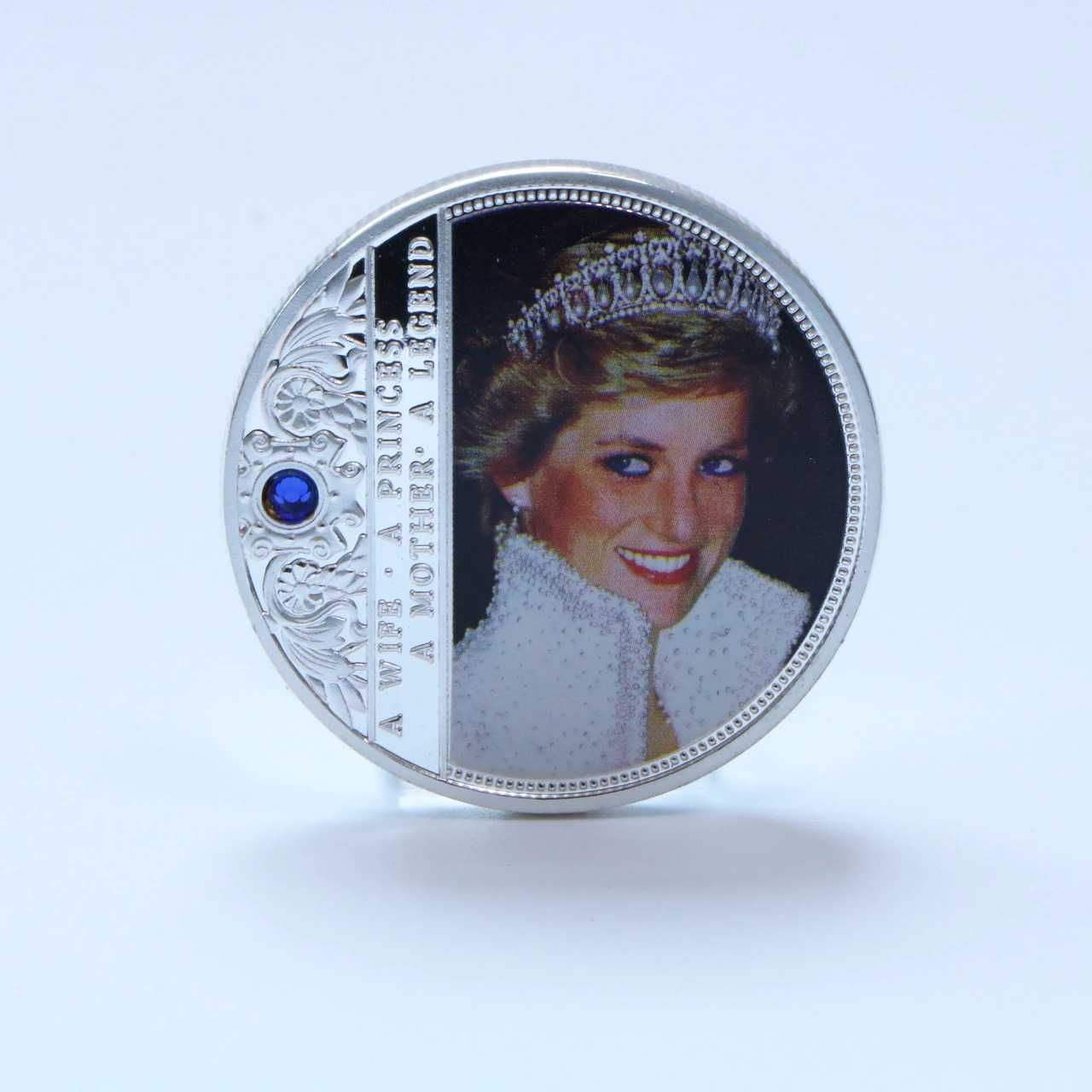 Moneta Kolekcjonerska Posrebrzana Lady Diana
