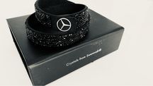 Bransoletka Mercedes z cyrkoniami swarowski nowa