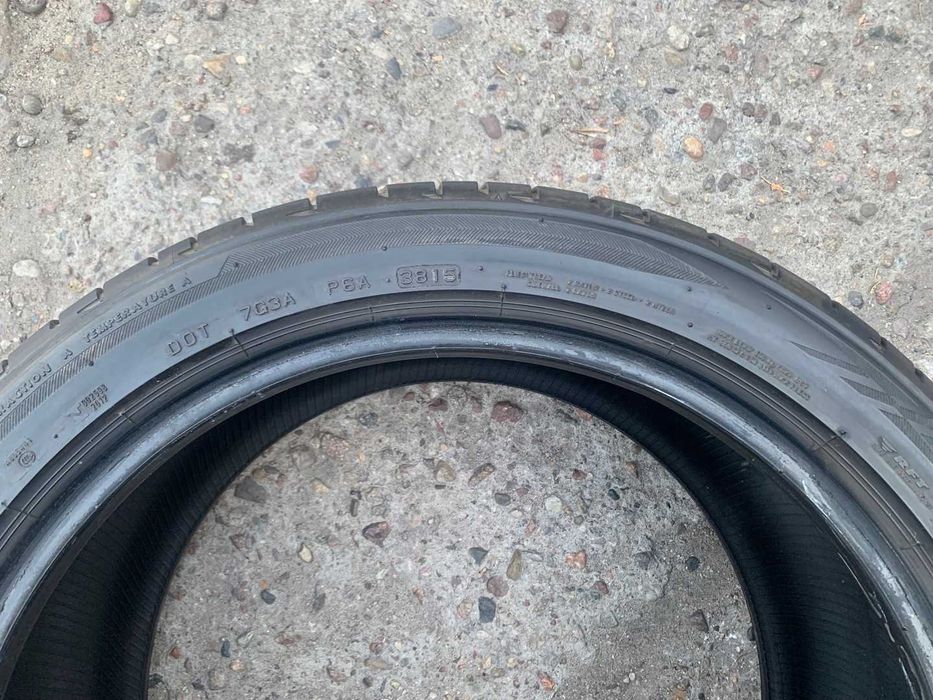 2x opony letnie BRIDGESTONE POTENZA S001 RunFlat 255/40R18 2015r 4,5mm