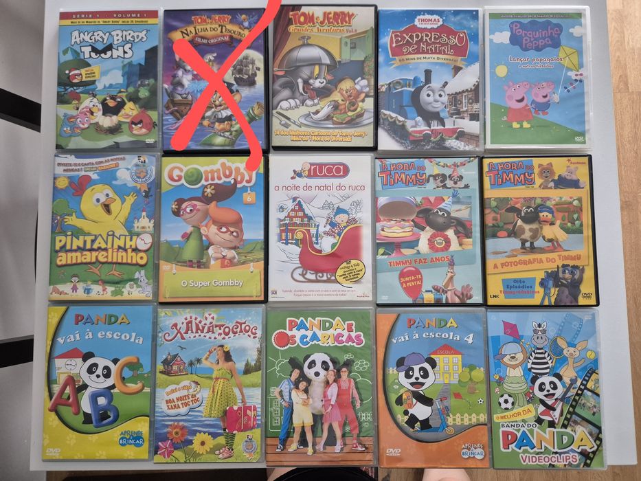 DVD'S Filmes infantis