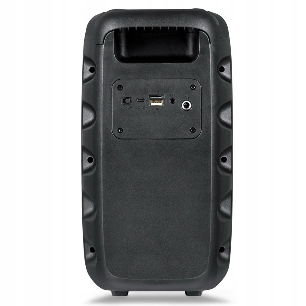 GŁOŚNIK Bezprzewodowy Karaoke BLUETOOTH Aux Kolumna PartyBox Usb