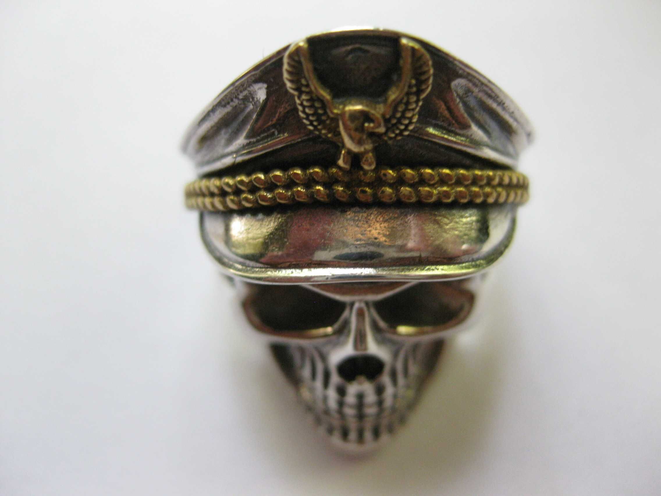 Серебряный перстень череп, кольцо, срібний перстень, silver ring 925