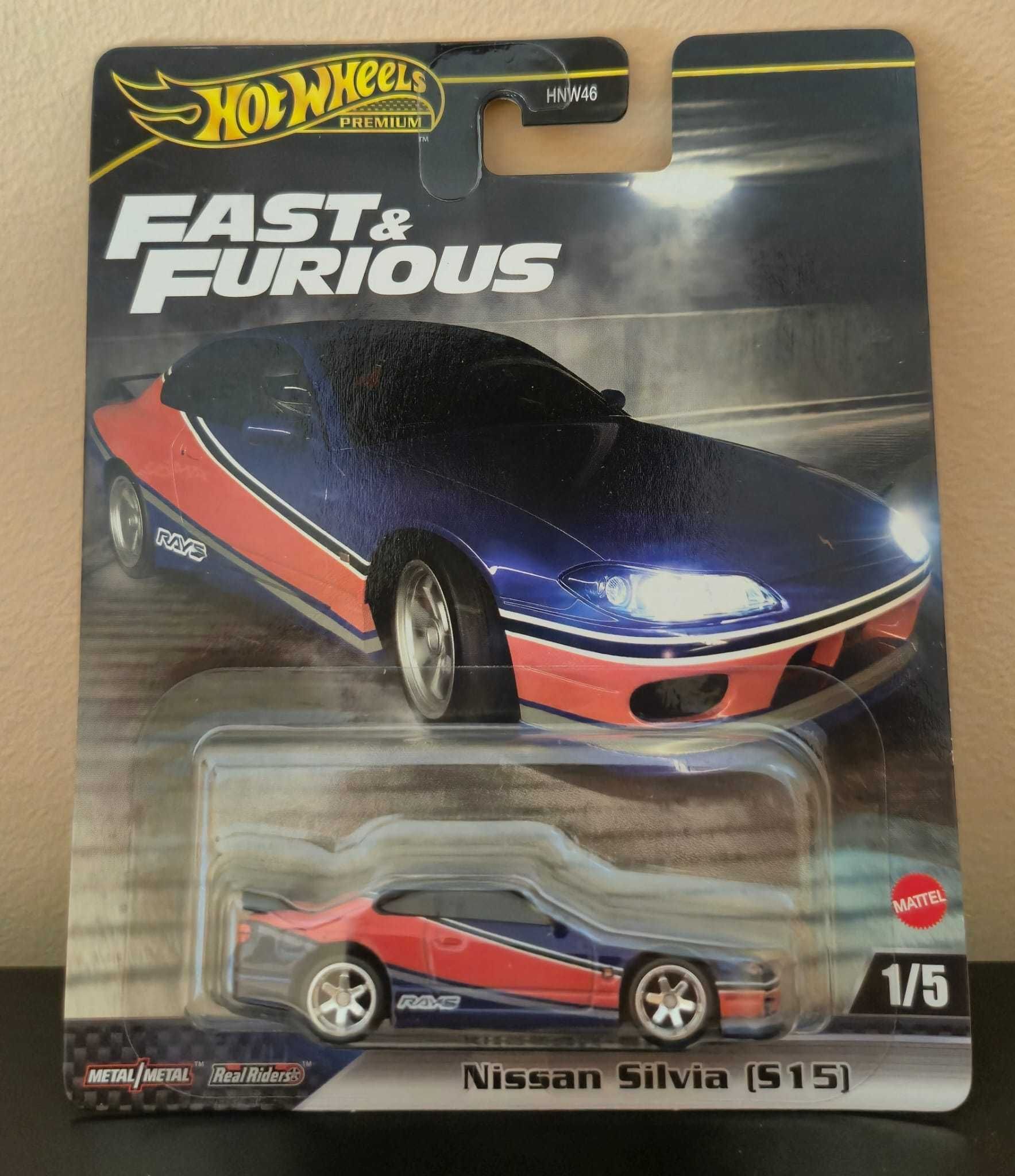 Hot Wheels Fast & Furious 5 Car Set