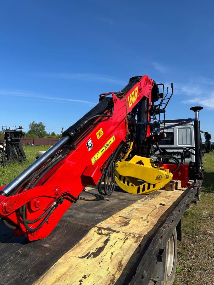 Маніпулятор loglift 82 камаз урал