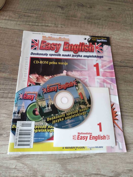 Multimedialne Easy English 1 + Płyta CD-ROM Rzeszów