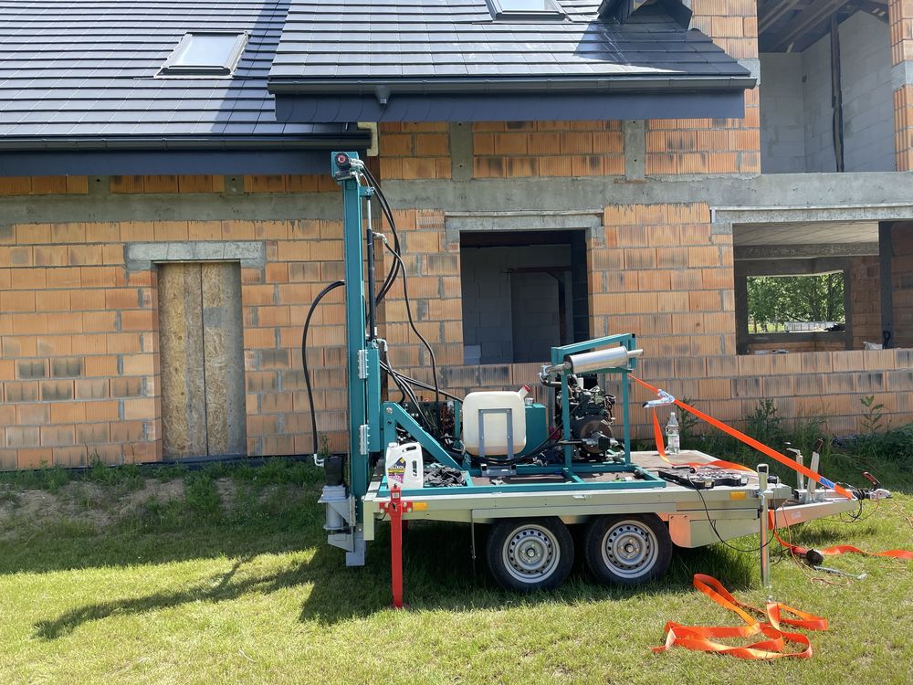 Wiertnica hydrauliczna płuczkowa *pompy ciepła *studnie głębinowe