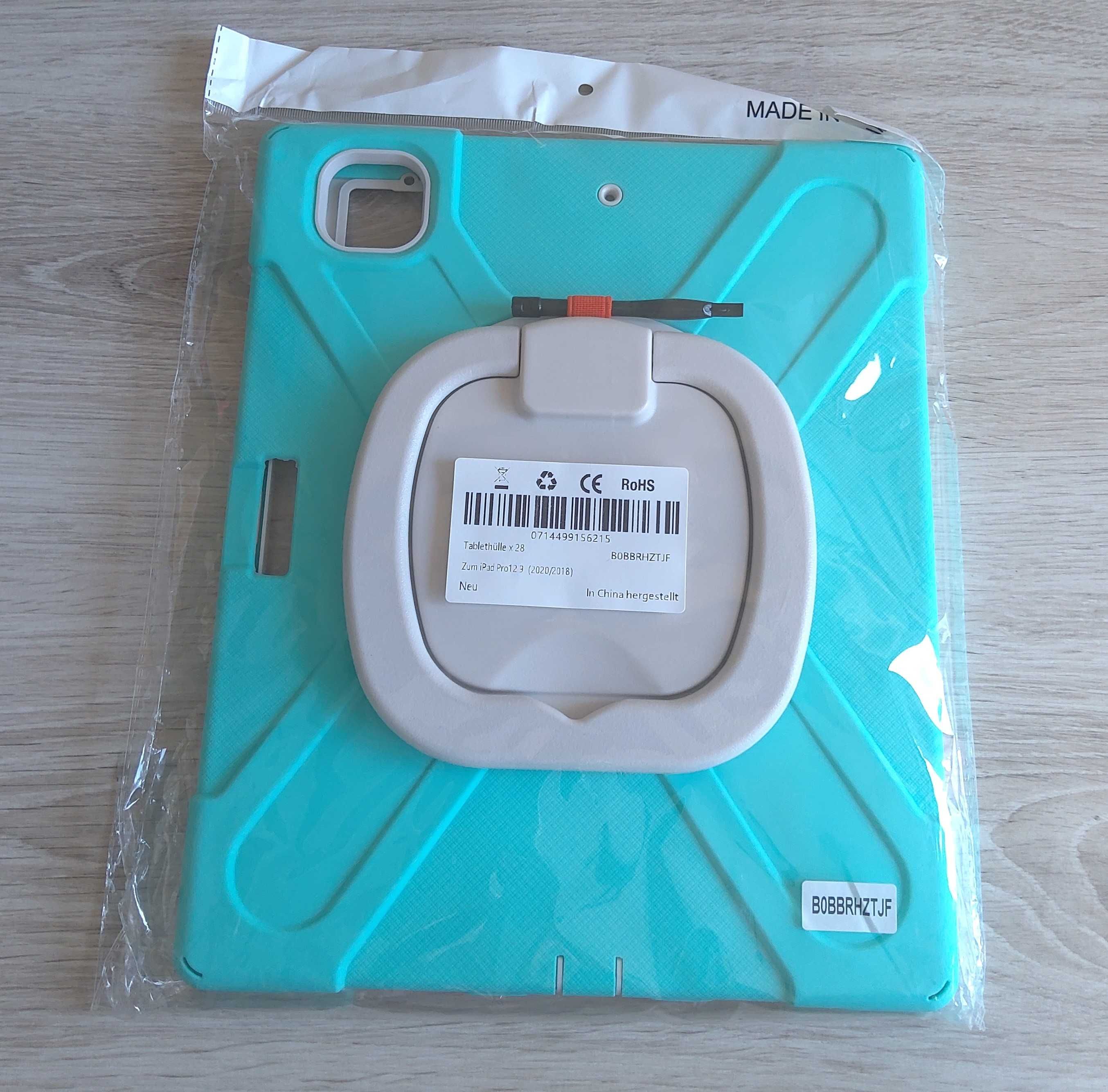 Etui Obudowa Case Tablet iPad Pro 12.9" 2020/2018 z Podpórką Miętowy
