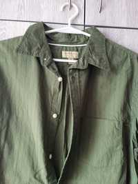 Рубашка брендовая  Sonoma   темно-зеленая